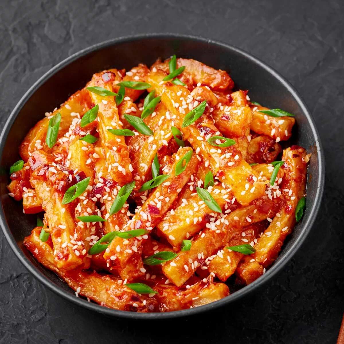 Marinated Chilli Potato