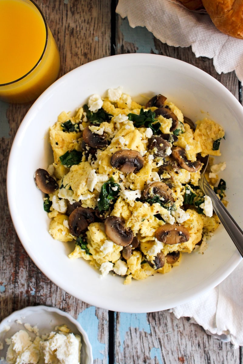 Feta, Mushroom & Egg